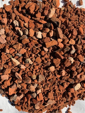 Crushed Red Brick - Bulka Bags For Landscaping, Gardening & Building ...